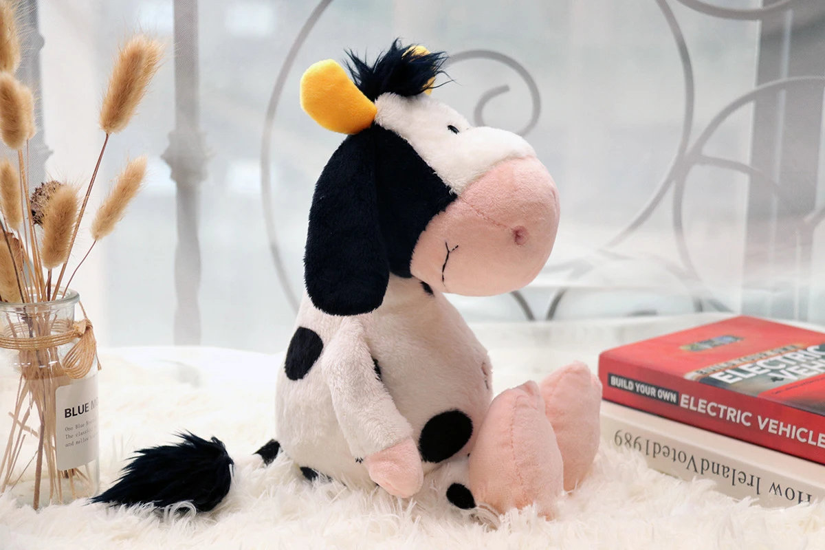 Multi Color Plush Cow | Perfect Christmas Gift for Children -2