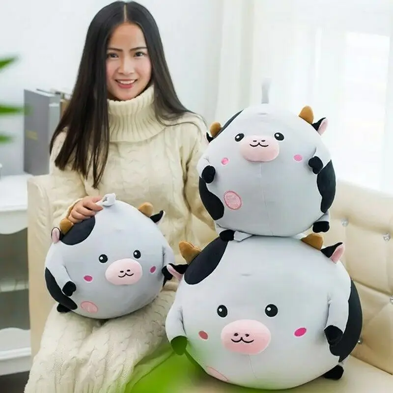 Moo Cow Stuffed Animal | Moo Cow Plush Toy Pillow -1