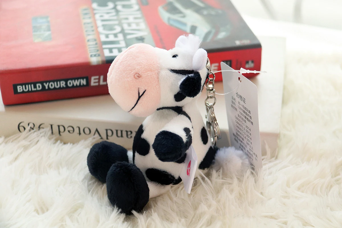 Multi Color Plush Cow | Perfect Christmas Gift for Children -13