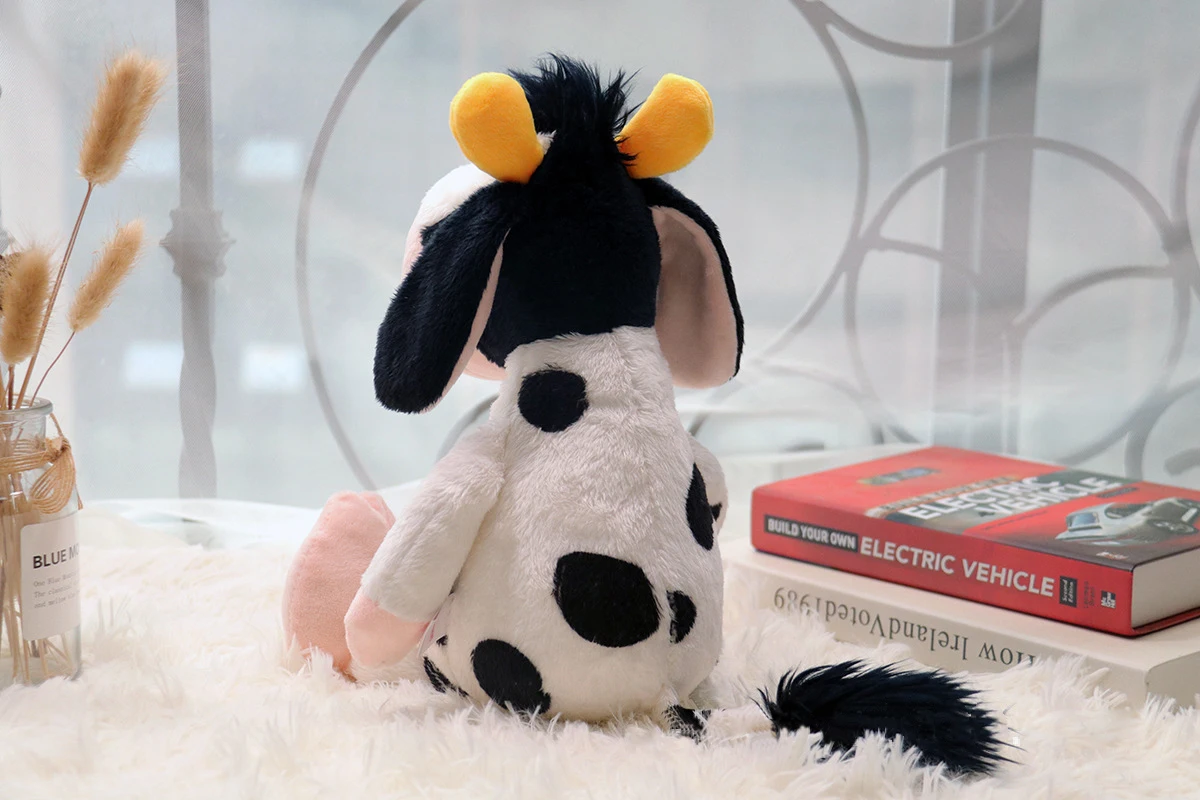 Multi Color Plush Cow | Perfect Christmas Gift for Children -3