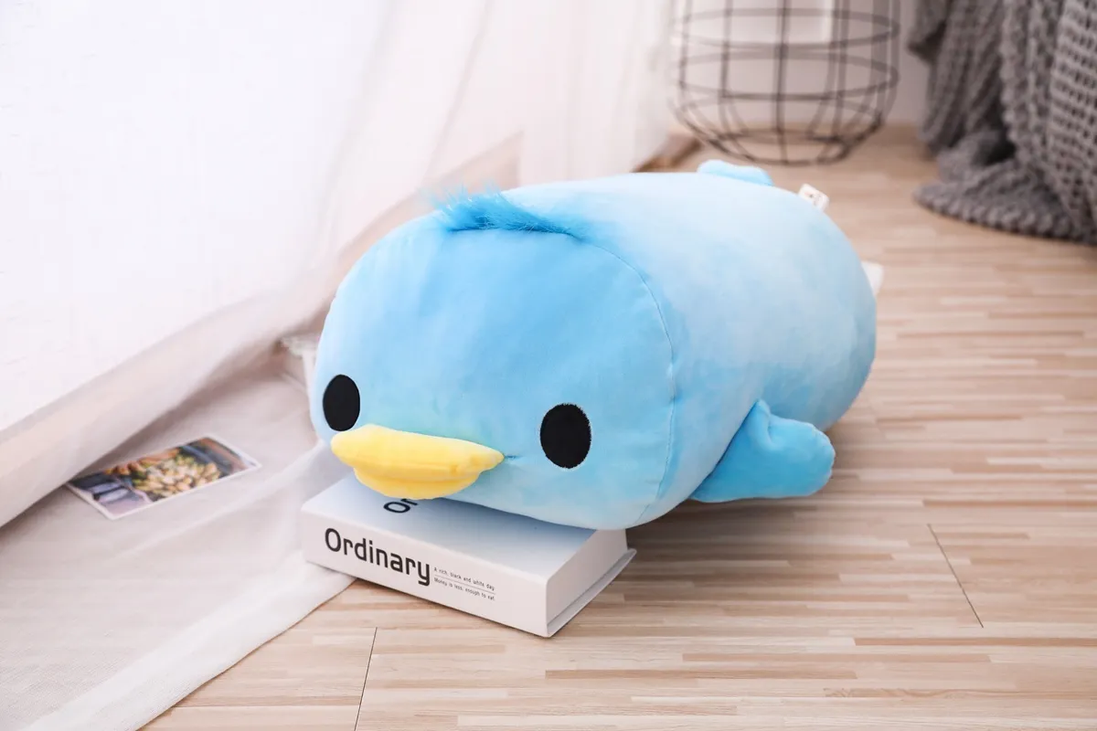 Kawaii Duck Emoji Pillow Plush ｜ Lying Duck for Soft Pillow Cushion -3