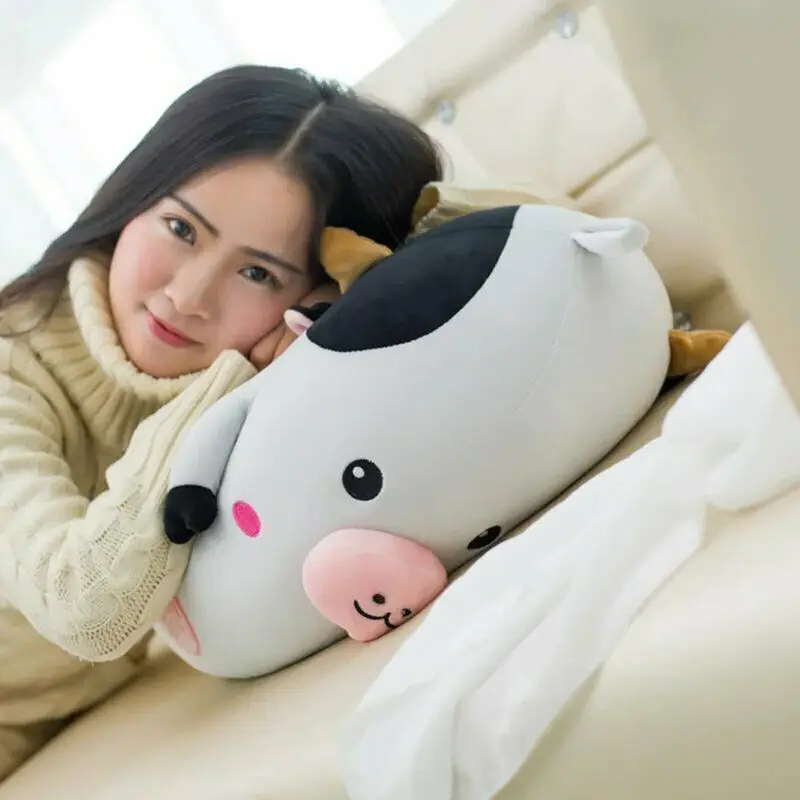 Moo Cow Stuffed Animal | Moo Cow Plush Toy Pillow -5