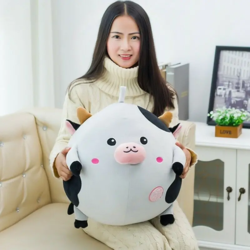 Moo Cow Stuffed Animal | Moo Cow Plush Toy Pillow -3
