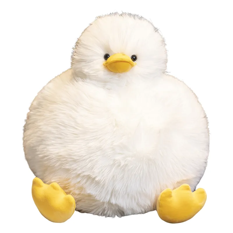 Fat Duck Plush | Round Animals - Super Soft Chick Plush Toy -14