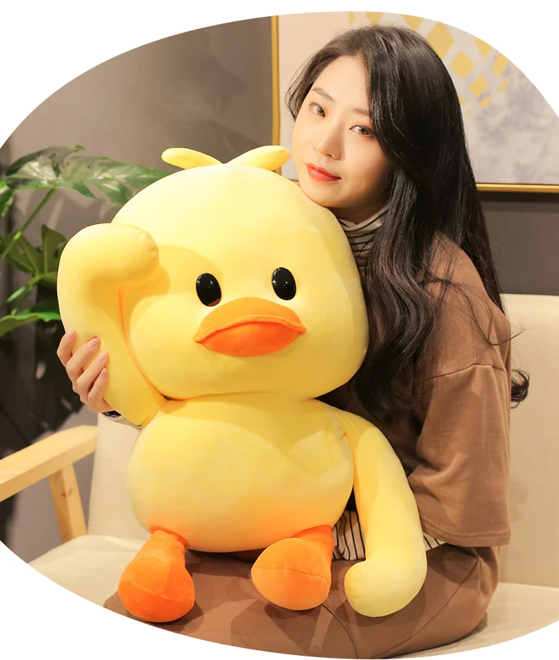 baby duck stuffed animal | Korean Wearing Hyaluronic Acid Little Yellow Duck Doll -10