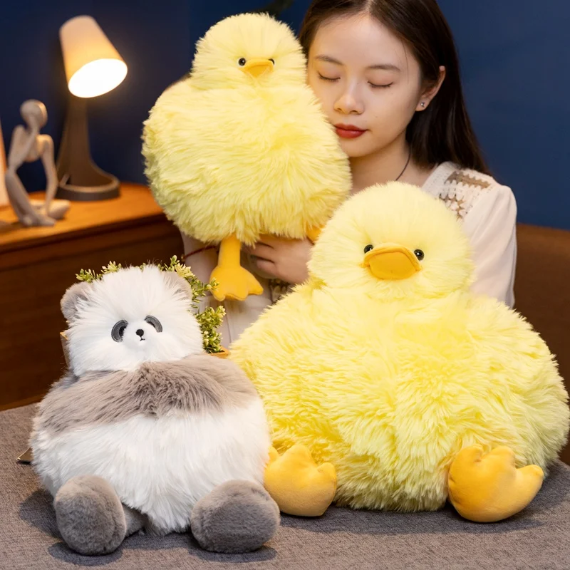 Fat Duck Plush | Round Animals - Super Soft Chick Plush Toy -15