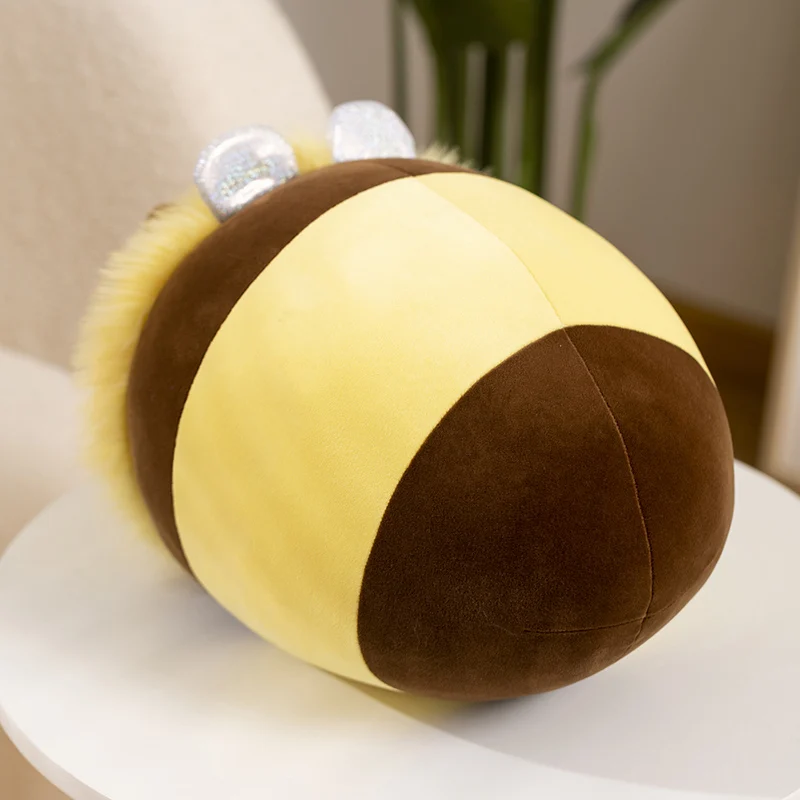 Peluche abeille - Peluche abeille Kawaii - Poupée peluche abeille -6