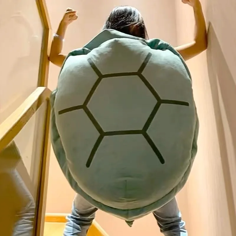 Плюшевая игрушка "Черепаха-утка"| Turtle Transform To Big White Goose - Stuffed Tortoise Doll -29