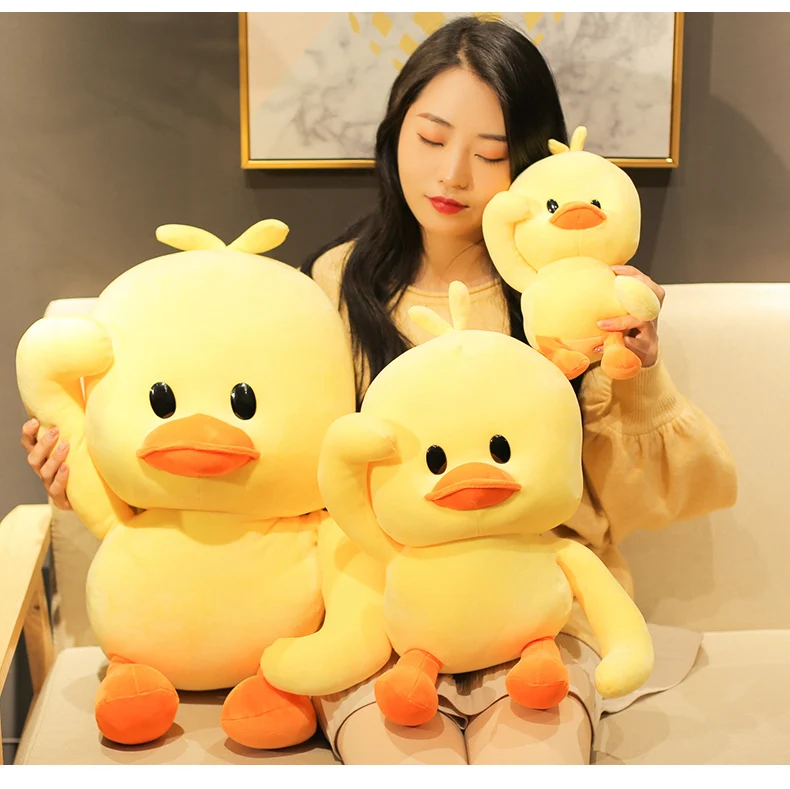 baby duck stuffed animal | Korean Wearing Hyaluronic Acid Little Yellow Duck Doll -13