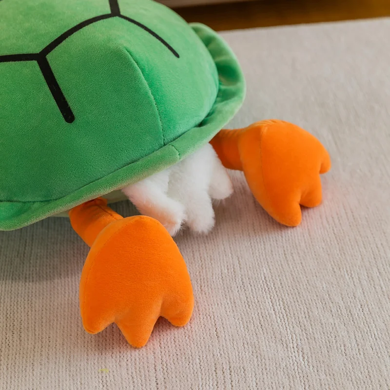 Turtle Duck Plush Toy | Turtle Transform To Big White Goose - Stuffed Tortoise Doll -27