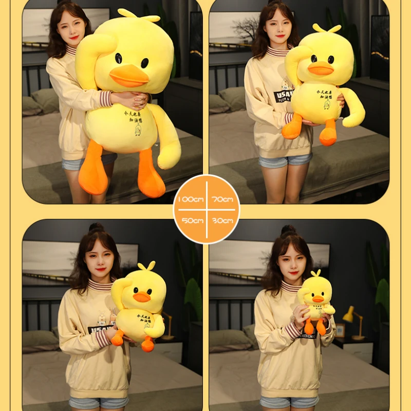 baby duck stuffed animal | Korean Wearing Hyaluronic Acid Little Yellow Duck Doll -8