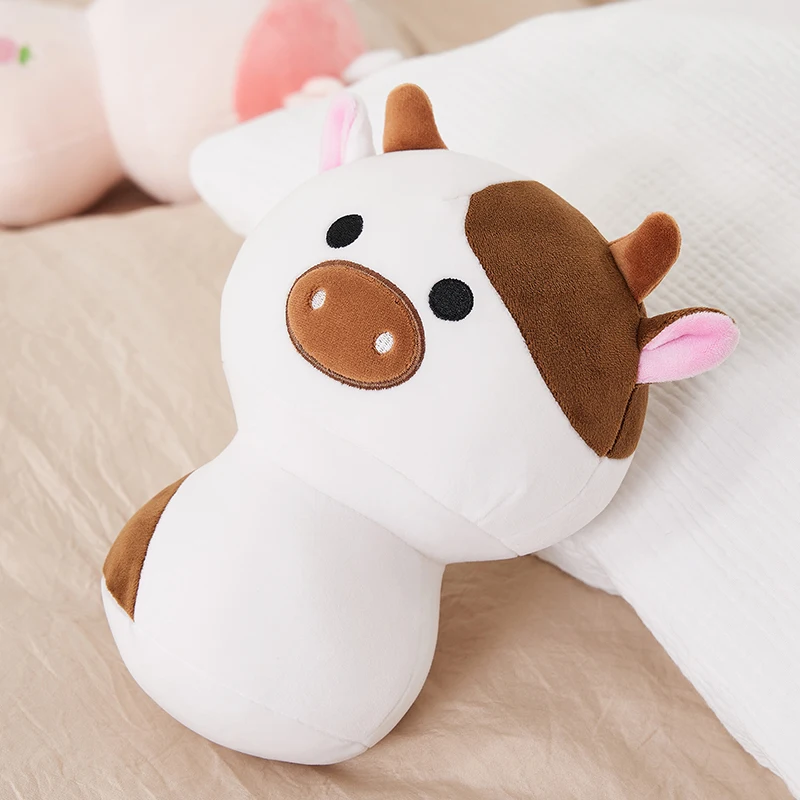 Mushroom Cow Stuffed Animal | New Mushroom Cow Dolls - Sitting Hugging Pillow -7