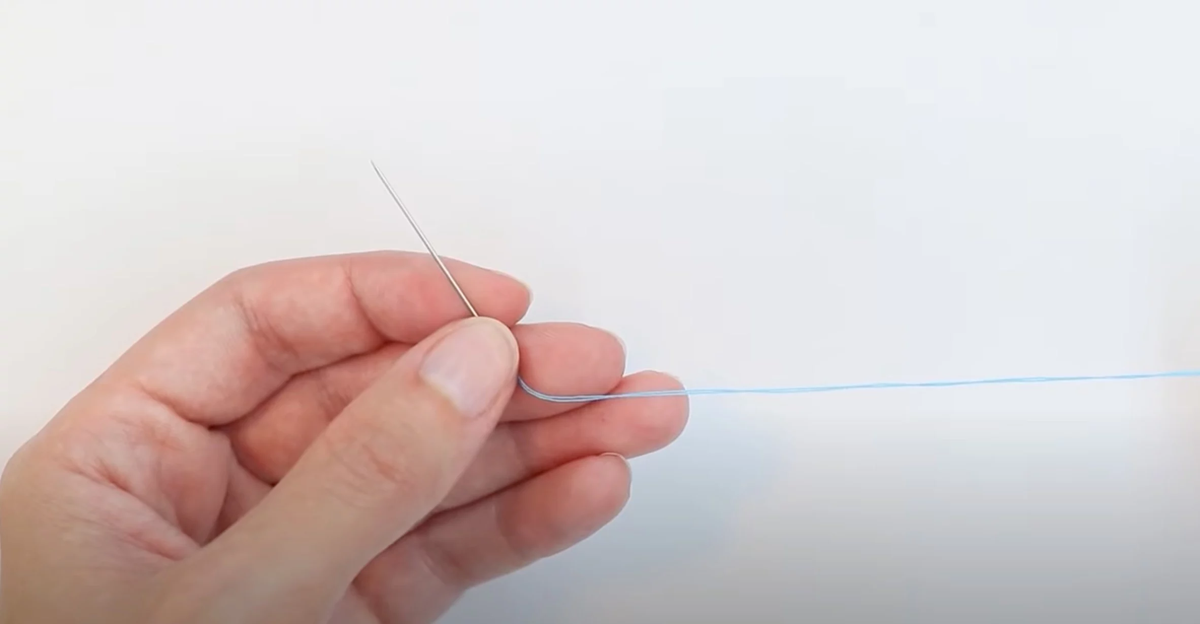 Your first stitch is crucial