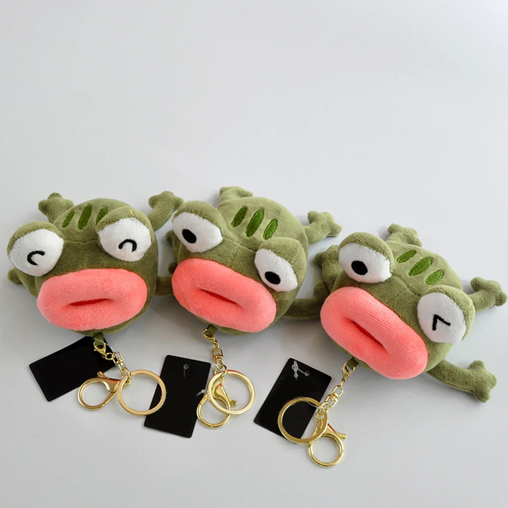 Open Mouth Frog Stuffed Animal -1