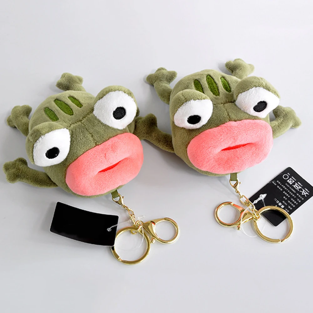 Open Mouth Frog Stuffed Animal -2