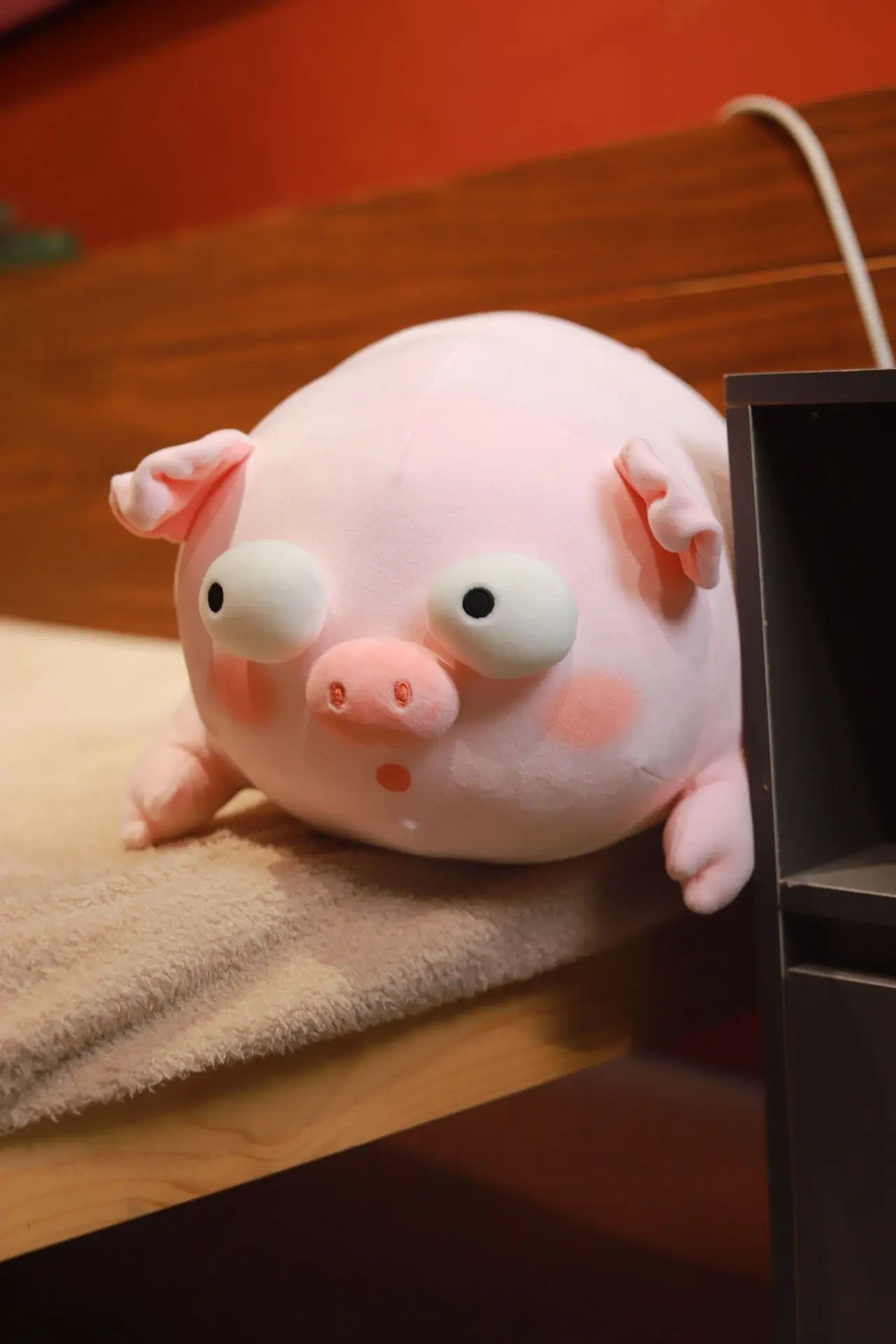 Sea Pig Plush | Big Eyes Ugly Sleeping Pig Plush Toy -9