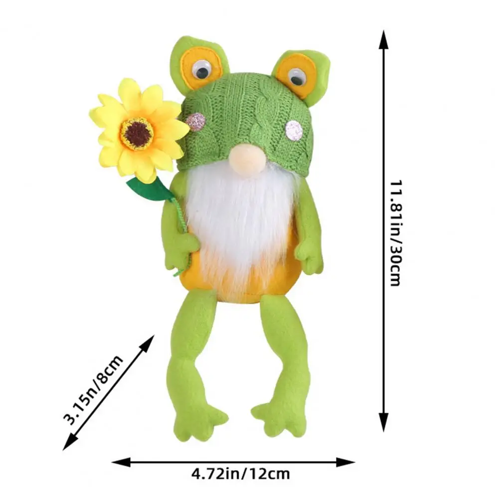 Frog Gnomes Plush Doll | Farmhouse Gnomes Decor -15