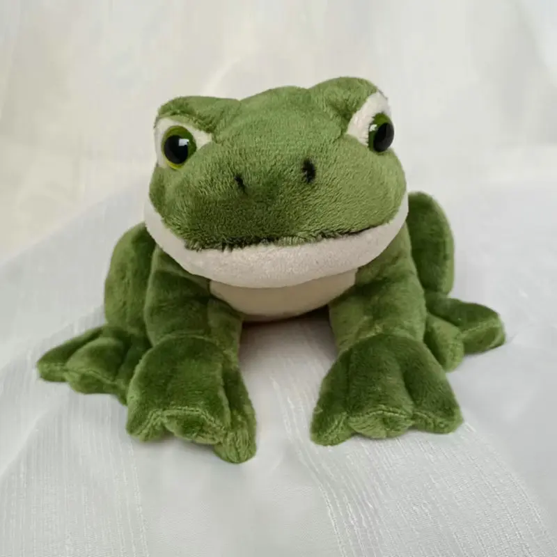 Realistic Frog Stuffed Animal -5
