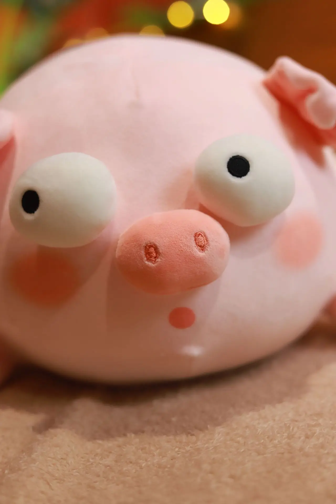 Sea Pig Plush | Big Eyes Ugly Sleeping Pig Plush Toy -10