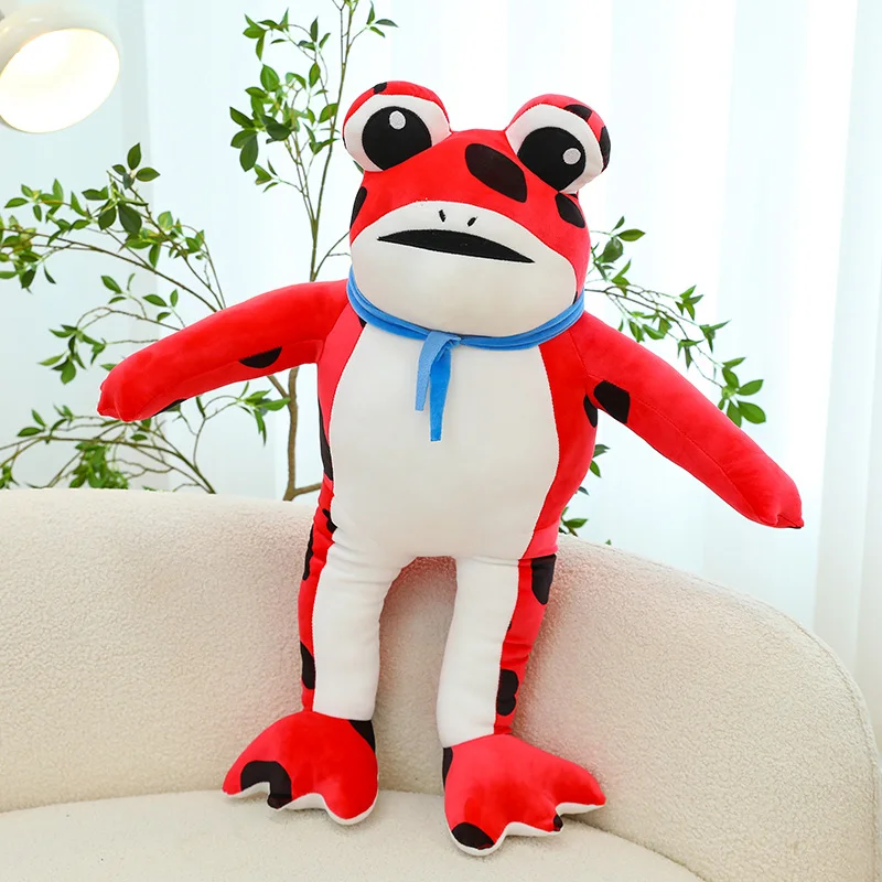 Red Frog Stuffed Animal -12