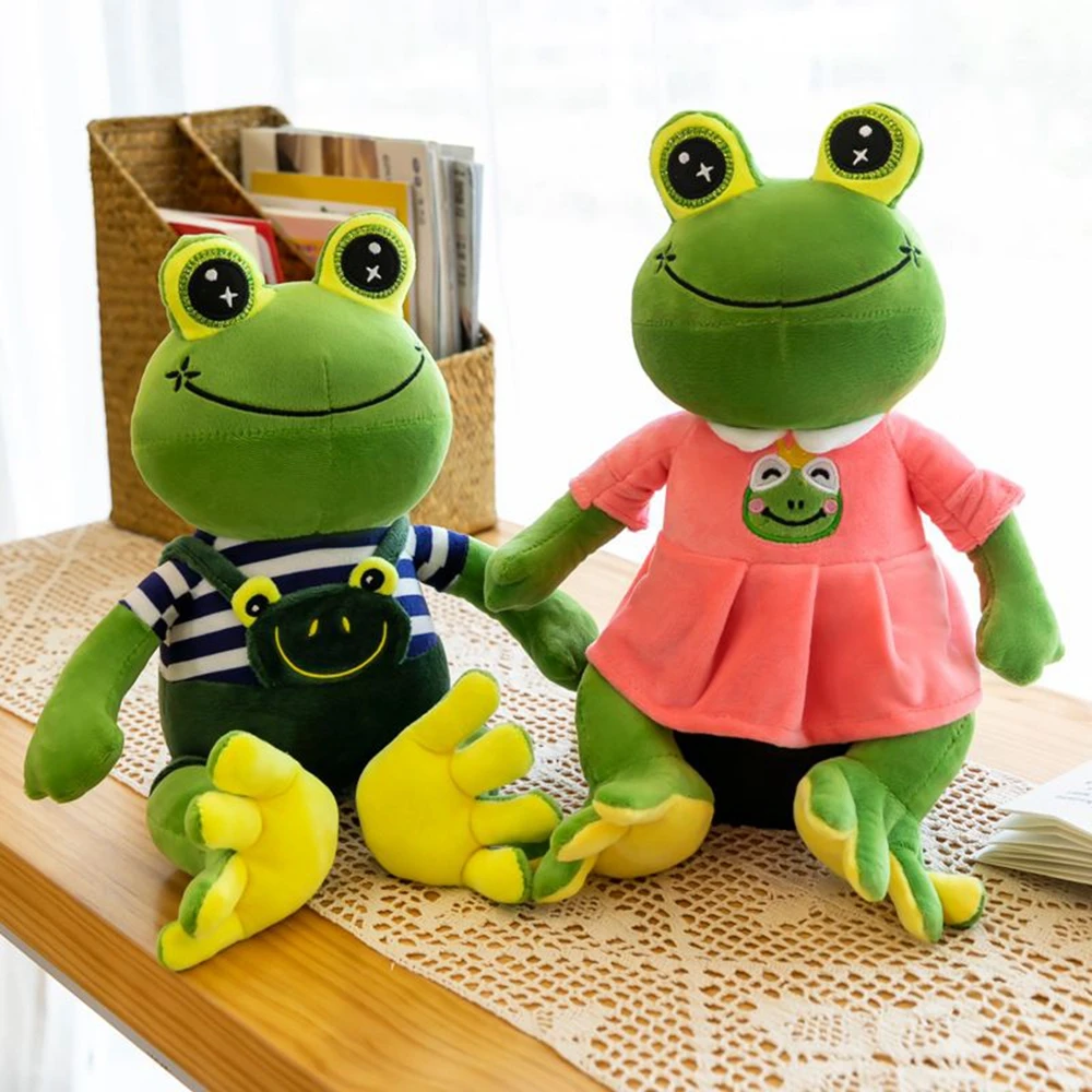 Small Frog Stuffed Animal -2
