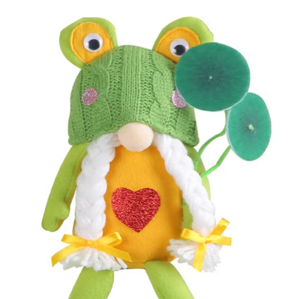 Frog Gnomes Plush Doll | Farmhouse Gnomes Decor -3