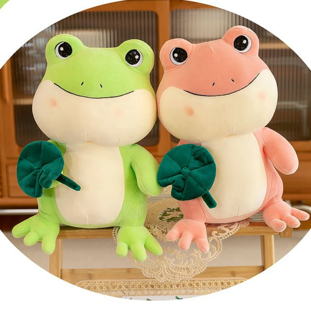 Leaf Little Frog Plush Toy -15