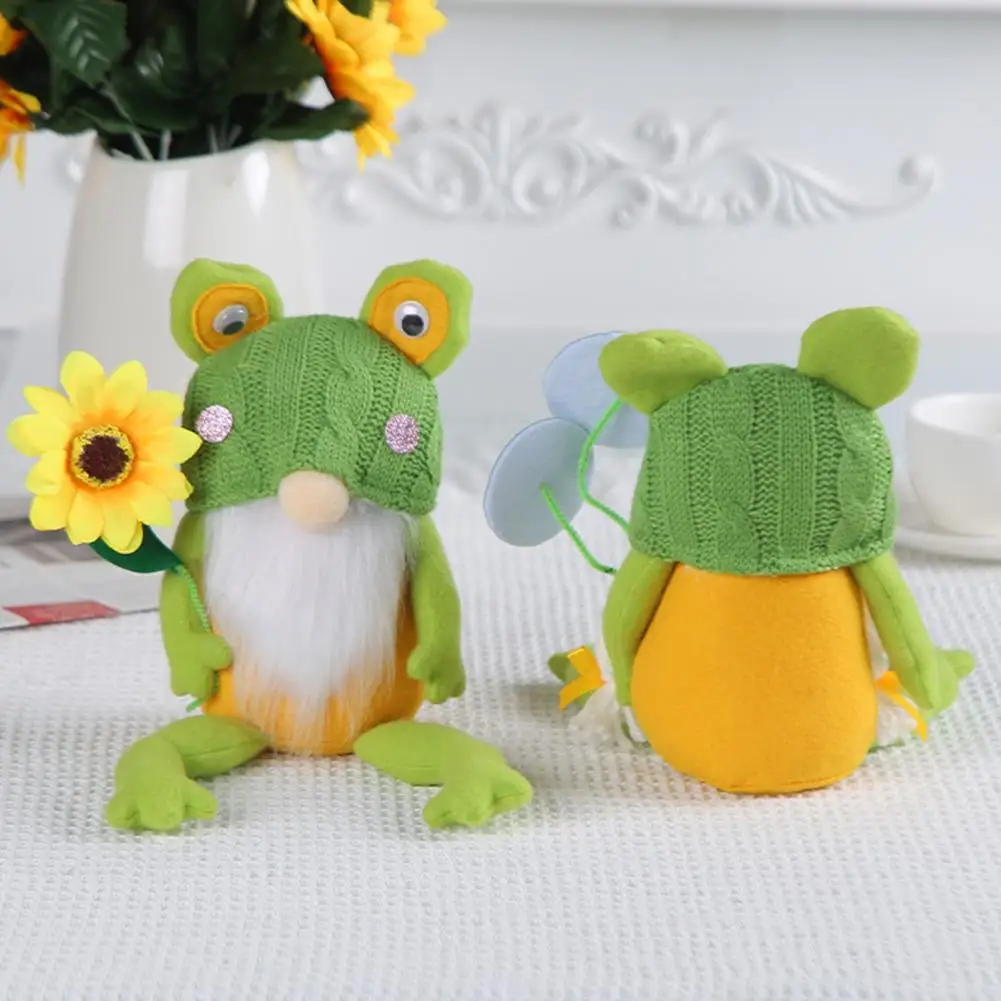 Frog Gnomes Plush Doll | Farmhouse Gnomes Decor -10