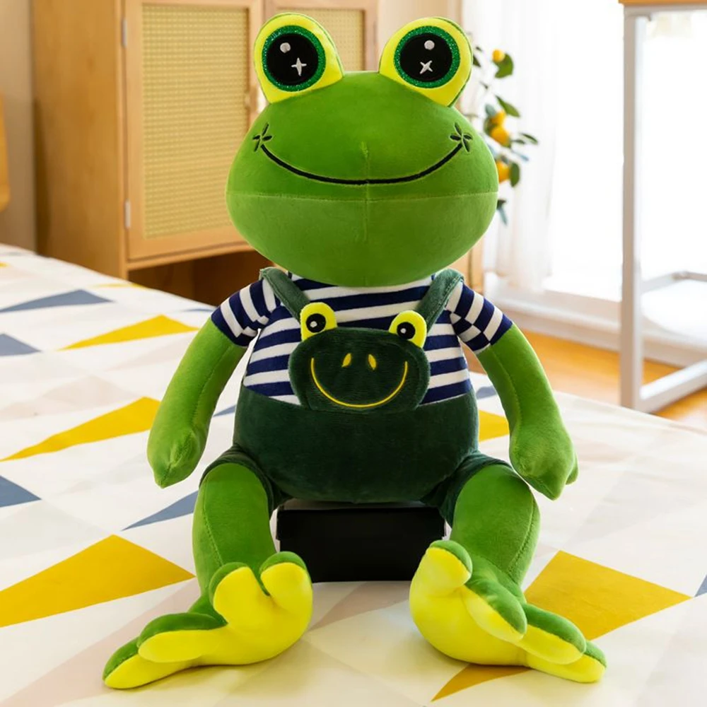 Small Frog Stuffed Animal -5