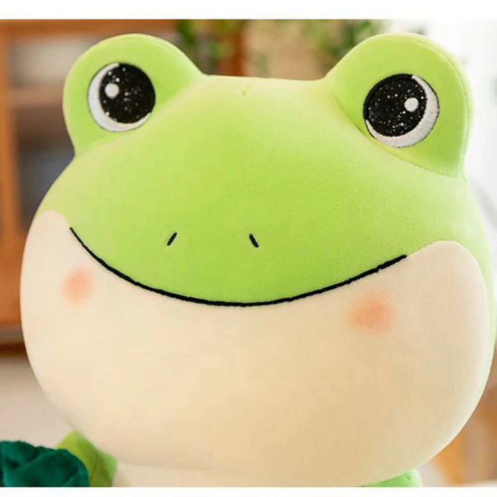 Leaf Little Frog Plush Toy -5