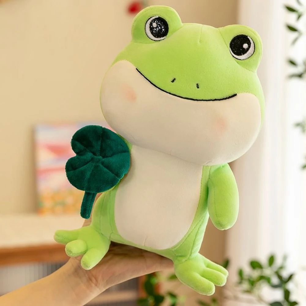 Leaf Little Frog Plush Toy -6