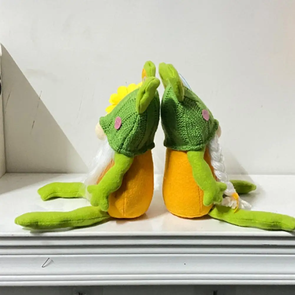 Frog Gnomes Plush Doll | Farmhouse Gnomes Decor -12