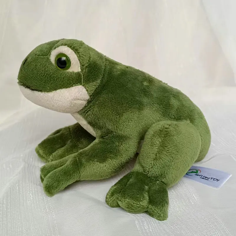 Realistic Frog Stuffed Animal -7
