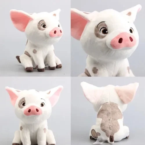 Moana Pig Plush |Movie Moana Pet Pig 22cm Pua Stuffed Toy -6